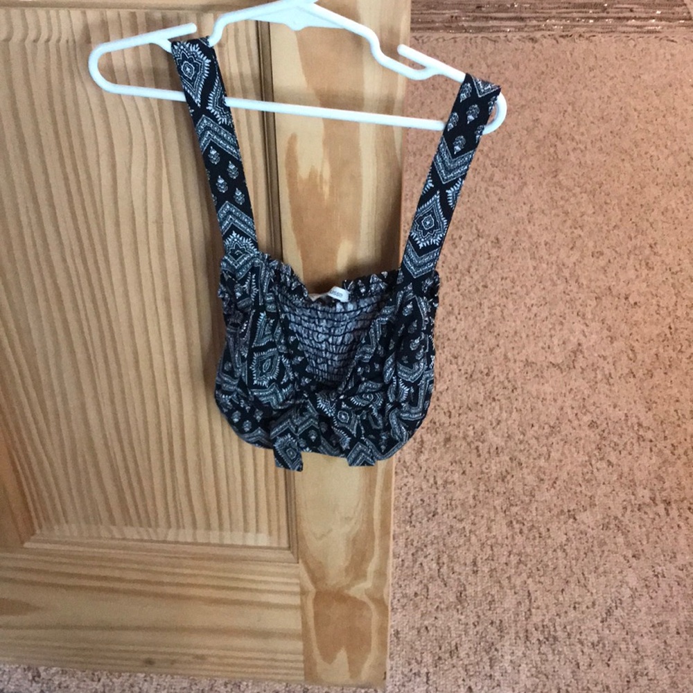 Pattern crop top
